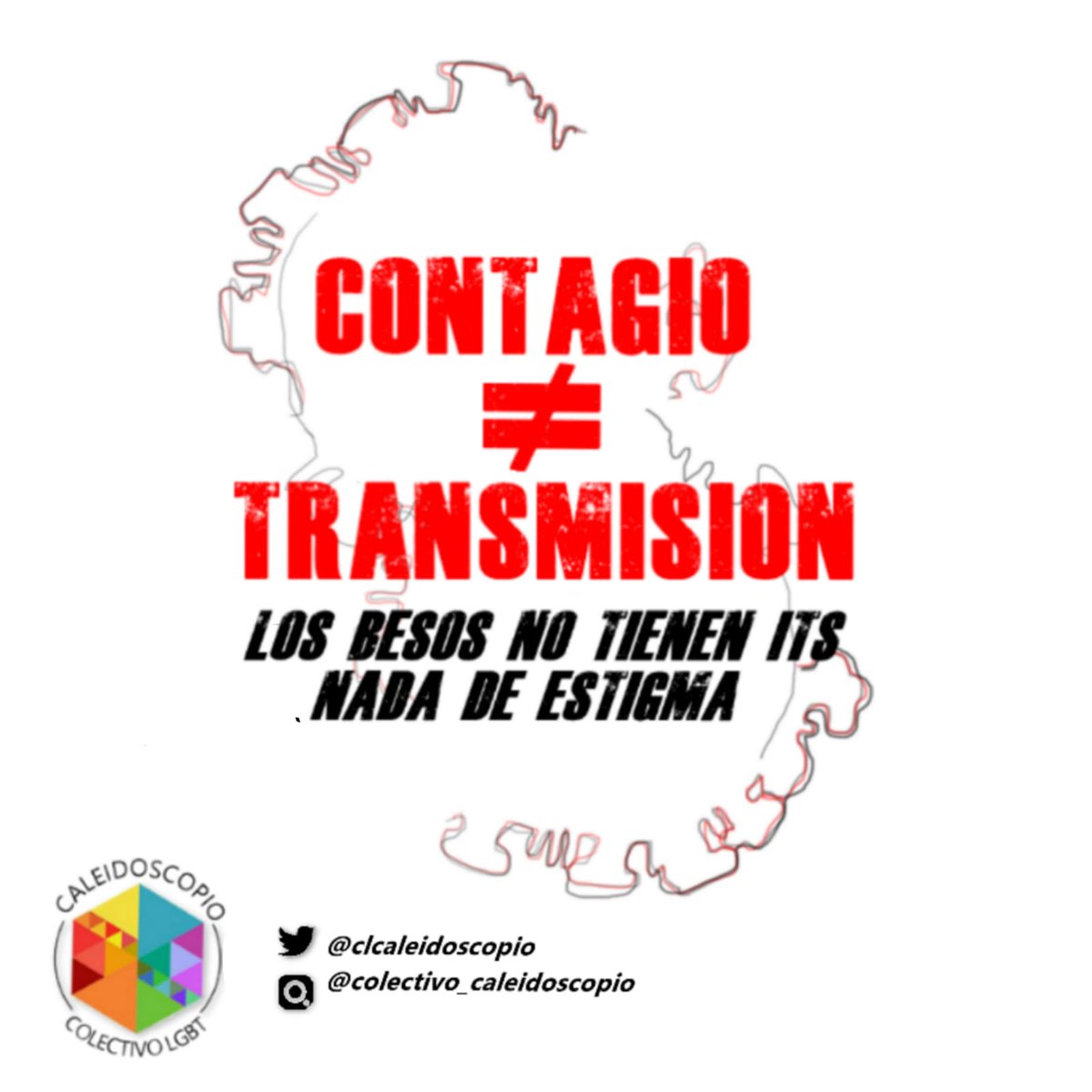 clcaleidoscopio's tweet photo. 📢 Sobre la campaña del Ayuntamiento de Sevilla "Volverán los besos sin ITS".

Desde el Colectivo Caleidoscopio denunciamos que esta campaña desinforma sobre las ITS y estigmatiza a las personas seropositivas. https://t.co/SuW9fed576