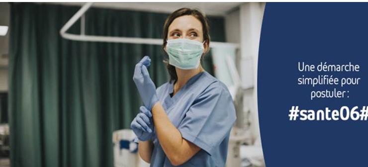 🔴Urgence #Sante  @poleemploi_06 répond présent face aux besoins de personnels soignants. En un clic les offres #sante06# ➡️bit.ly/3oKyWEn et les offres de formations  💡bit.ly/2Z07mbI  Plus d'infos rapprochez-vous de nos équipes pour recruter ou postuler