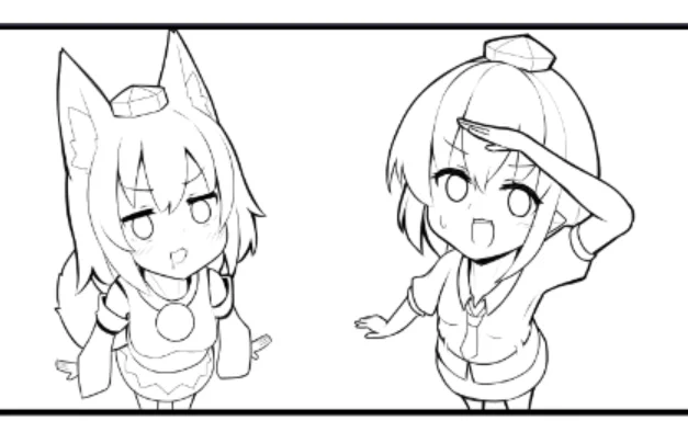 この構図、もう二度と描きたくないくらいムズイ 