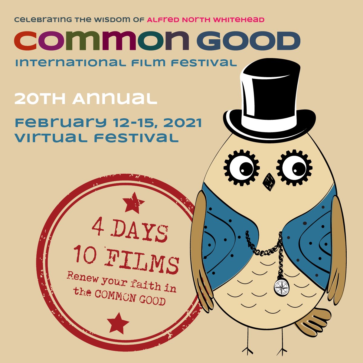 CST_News's tweet photo. Join our friends at the Center For Process Studies for the Common Good Film Festival beginning this Friday, February 12th! Click the link to check out this year's selections and get more info. @ctr4process #processstudies #alfrednorthwhitehead #WeAreCST
https://t.co/e4riRn5zCC https://t.co/LGwN5Fcxvt