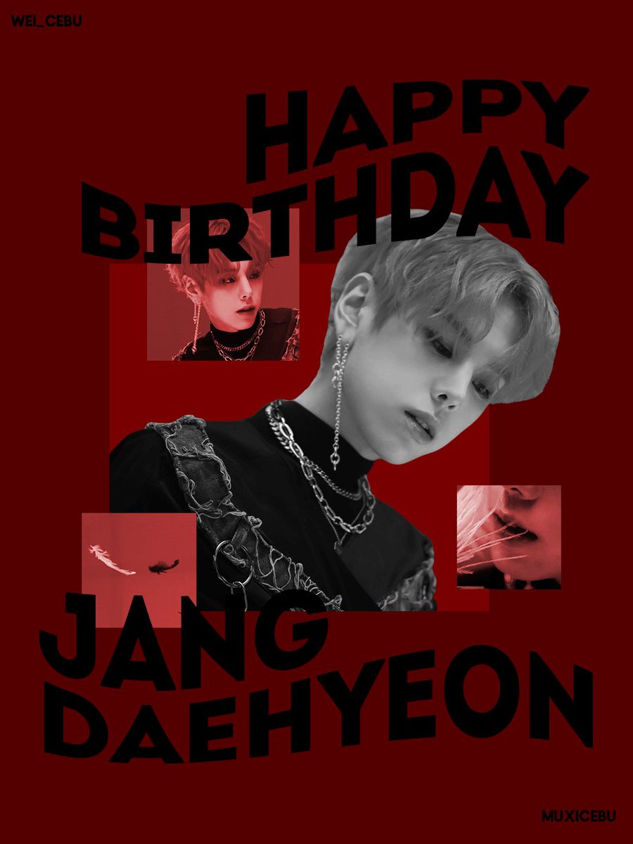 WEi_Cebu's tweet photo. Happy birthday to our reliable leader and producer!
#CutieHamsterDaehyeonDay
The world is better with you, Jang Daehyeon.
#햄찌리더_대현아_생일축하해
You make everything shine brighter.
@WEi__Official @WEi__Member https://t.co/gCclvlp9aB