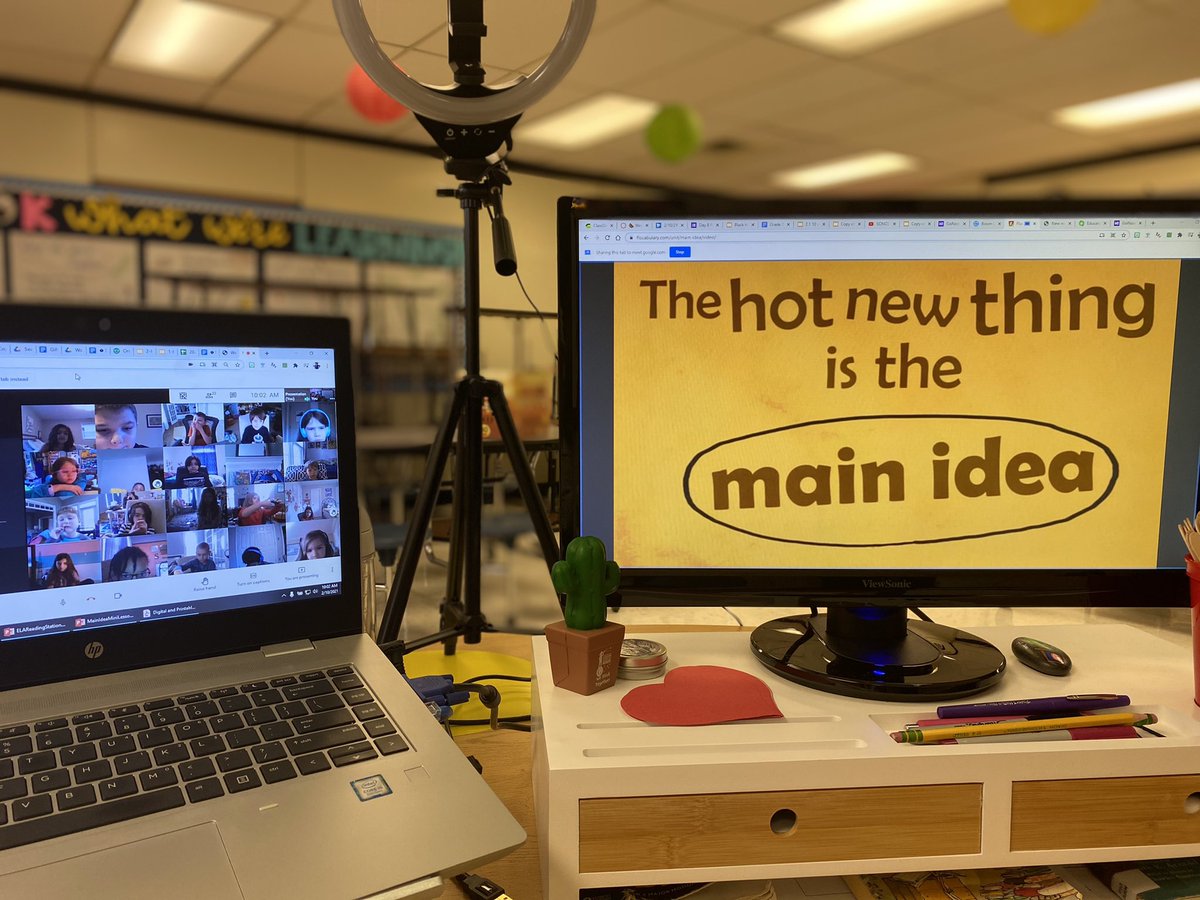giftedsparkler's tweet photo. Learning is always more fun when you add @Flocabulary! These kiddos have been singing the main idea song all morning! #flocabularyforthewin #gordonpatriotpride #virtuallearningfun https://t.co/FzLpKEdXKV