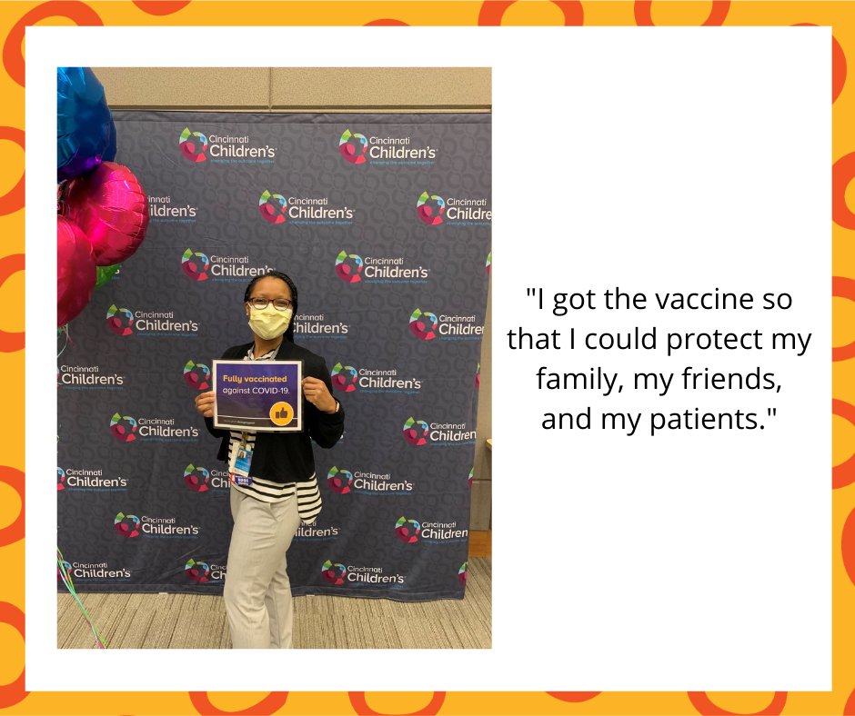Tara Calhoun, a pediatrician at <a href="/CincyChildrens/">Cincinnati Children's</a>, has received both doses of the COVID-19 vaccine and is excited to share her experience!