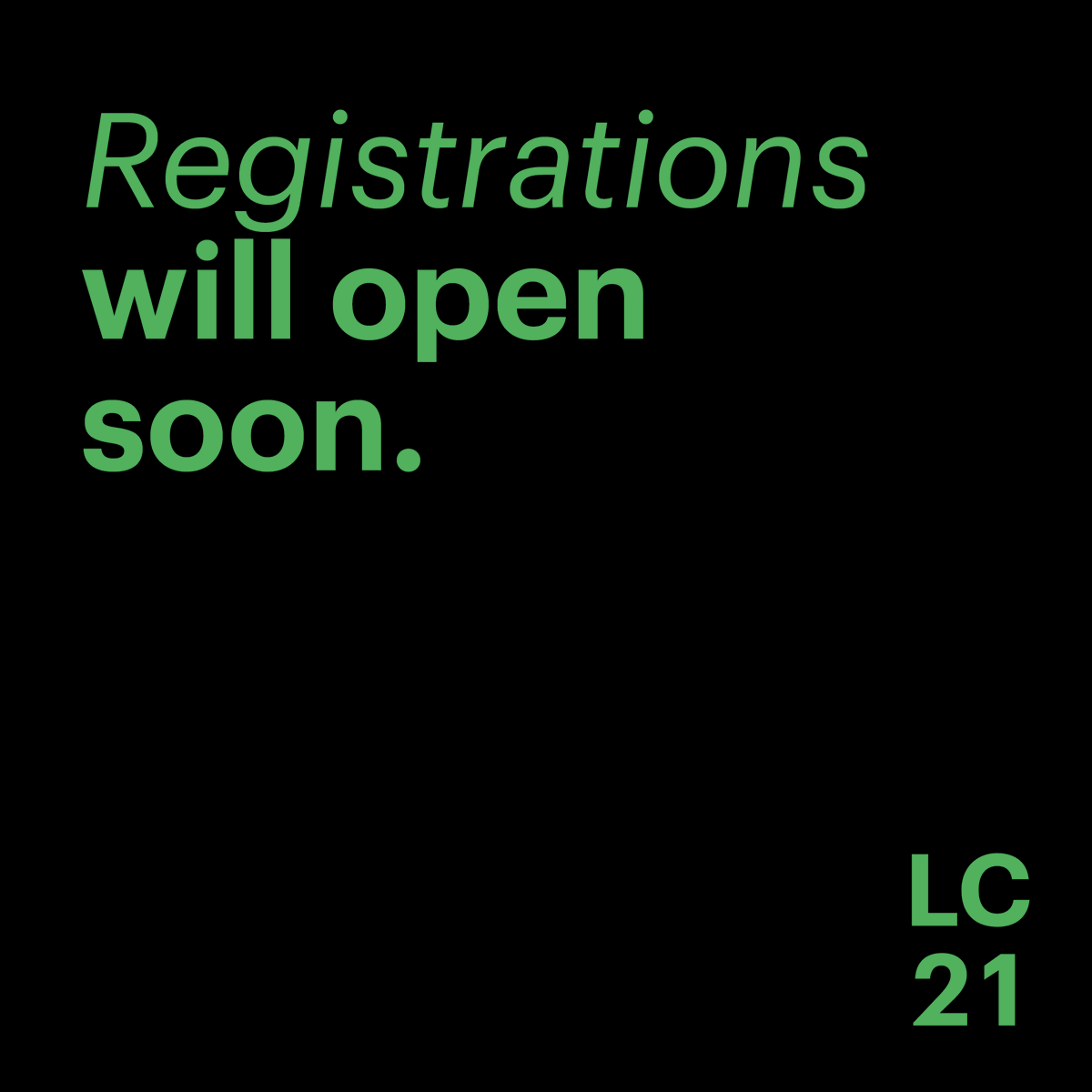 This year we are hosting the Leadership Conference 2021 as a global, online event. 

The conference will be held as one experience repeated over two days, 4 May 19:00 – 21:00 (BST) / 5 May 11:30 – 13:30 (BST).

Save the date &amp; time that suits you best! 
Registrations open soon!