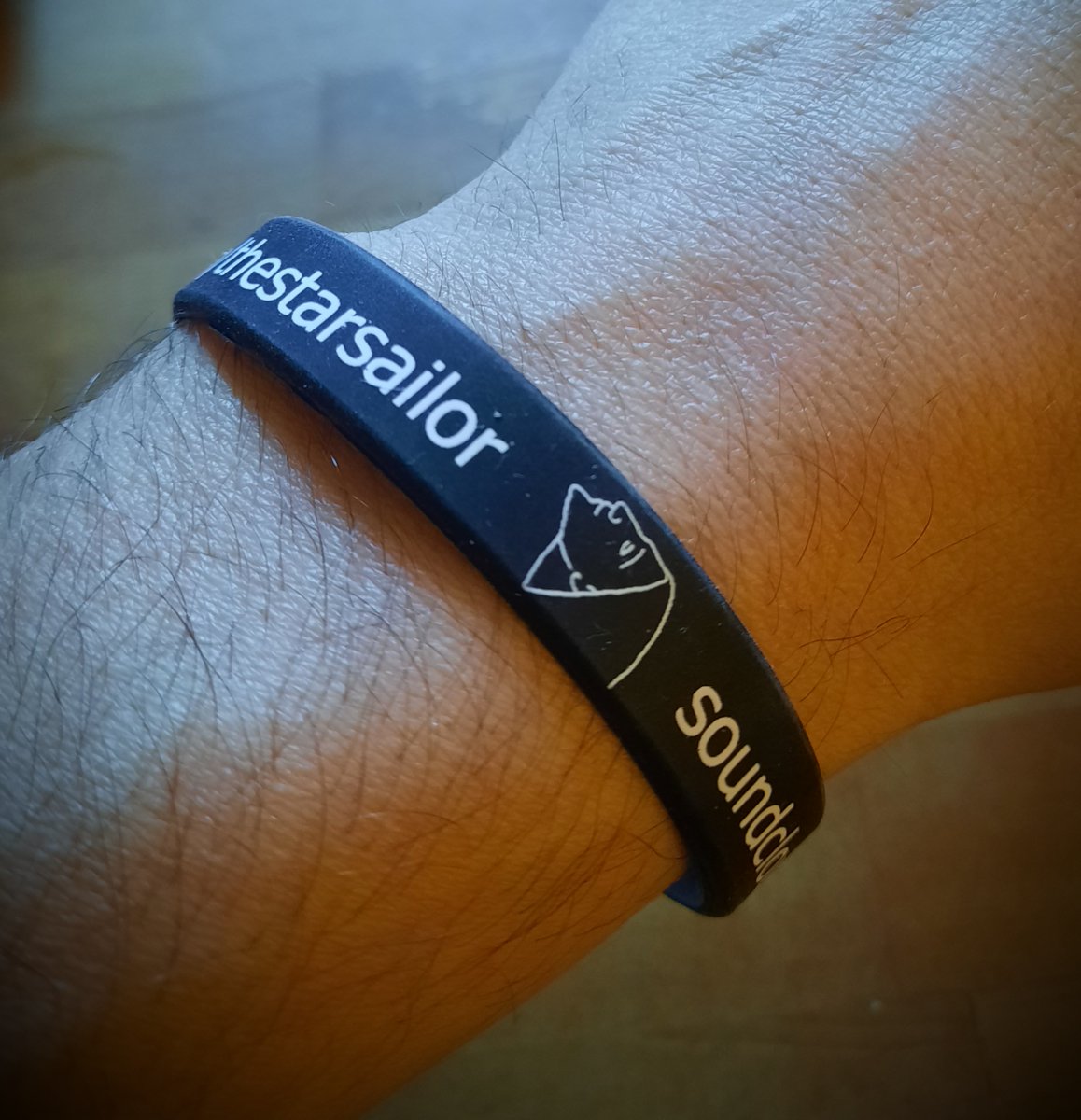 'The Star Sailor' wrist bands AVAILABLE NOW!
1) Go to soundcloud.com/thestarsailorm…
2) Click on the 'Support The Star Sailor' tab.
3) Make a payment of £1 for the wrist band plus 50p for p&amp;p (Total cost £1.50!)
4) DM me the quantity ordered and address you would like them sent to.