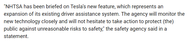 When Tesla first released the FSD beta, they briefed NHTSA on it. In that briefing they presumably told NHTSA that it is currently an SAE Level 2 driver assistance feature, and NHTSA really had no choice but to accept that and monitor the situation for "unreasonable safety risks"