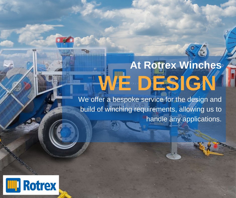 WE DESIGN.

Outside of our dedicated hire, sales, testing, support and training we also offer a bespoke service for the design and build of winching requirements, allowing us to handle any applications. 

Please contact us to discuss further on 01773 603997