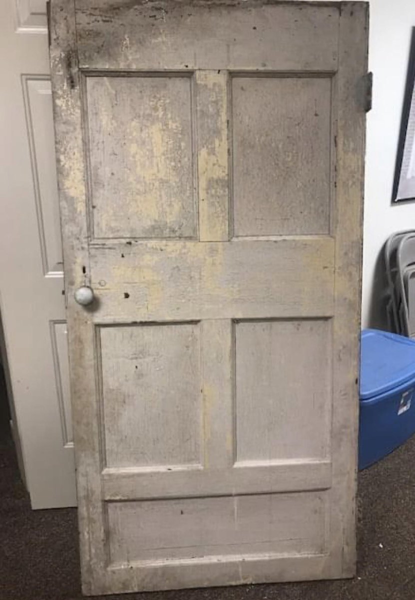SanduskyHouse's tweet image. There are always occasional surprises when operating a museum as was the case yesterday.

Three doors that were missing from Sandusky, and thought to be lost, were found and returned to us! We will be studying these doors closely to evaluate the best course of action.

#history
