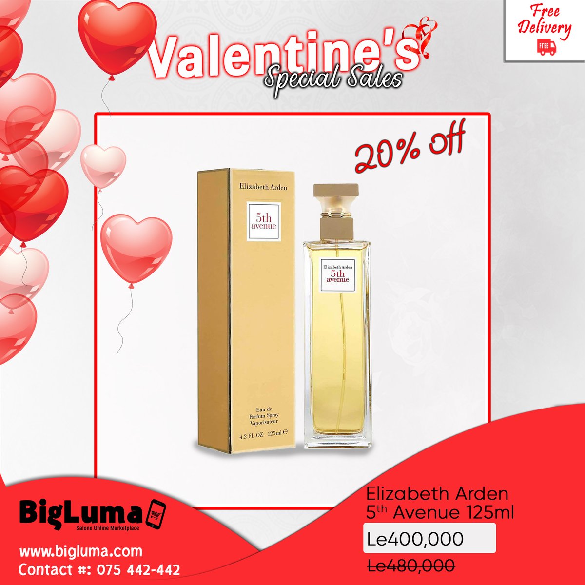 BigLumaSL's tweet photo. "You are never fully dressed without perfume." - C. Joybell C.
Get yourself or gift someone dear to you this Valentine's week from our deals.
You can get this deal on our website from ➡️ https://t.co/iyQwf1kdDG.

#SaloneTwitter https://t.co/5Mmo5TtvRY