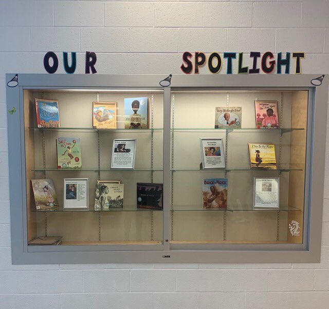 LafayetteROAR's tweet photo. Teaching and learning about Black History continues at Lafayette each day! Check out another staff door and our literature spotlight! https://t.co/13JxGr86r0
