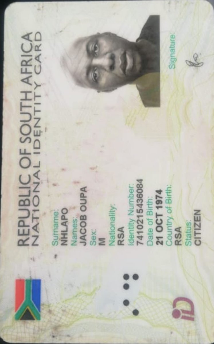 Please RT for awareness, my car has been stolen. Last seen in Pretoria, on Eskia Mphahlele dr. Registration CK52YR GP... don’t get scammed like I did. The guys ID is also below.