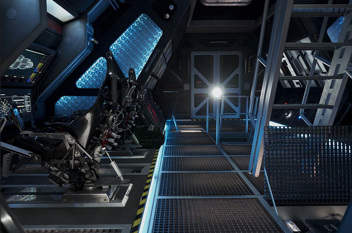 The Rocinante set in Season 5.