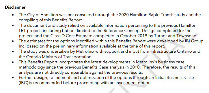 Just look at these disclaimers at the front of the report. Basically renders it useless for any purpose other than-- you guessed it-- politics