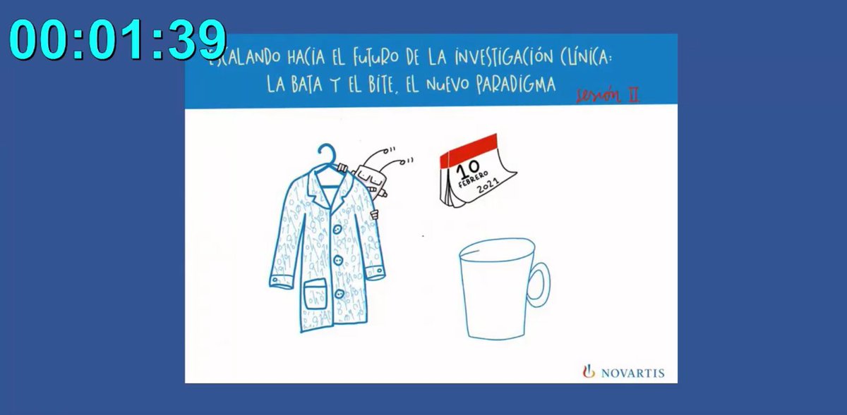 🔴Empieza la sesión en directo del programa "Escalando hacia el futuro de la #InvestigaciónClínica: la bata y el bite, el nuevo paradigma" ¡Todavía estás a tiempo de conectarte!  👉 novartis.es/escalando-haci…