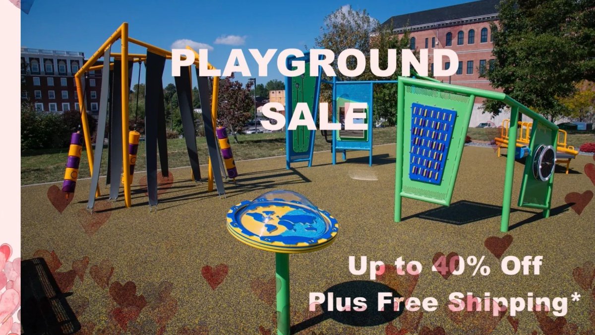 I bet you would LOVE a Great Deal!   Check out Miracle Recreation's Spring Playground Sale.  You can save up to 40% and receive Free Shipping for Orders over 5K!   Call us at 601.414.3625 for your free estimate.   

jefcoatrecreation.com