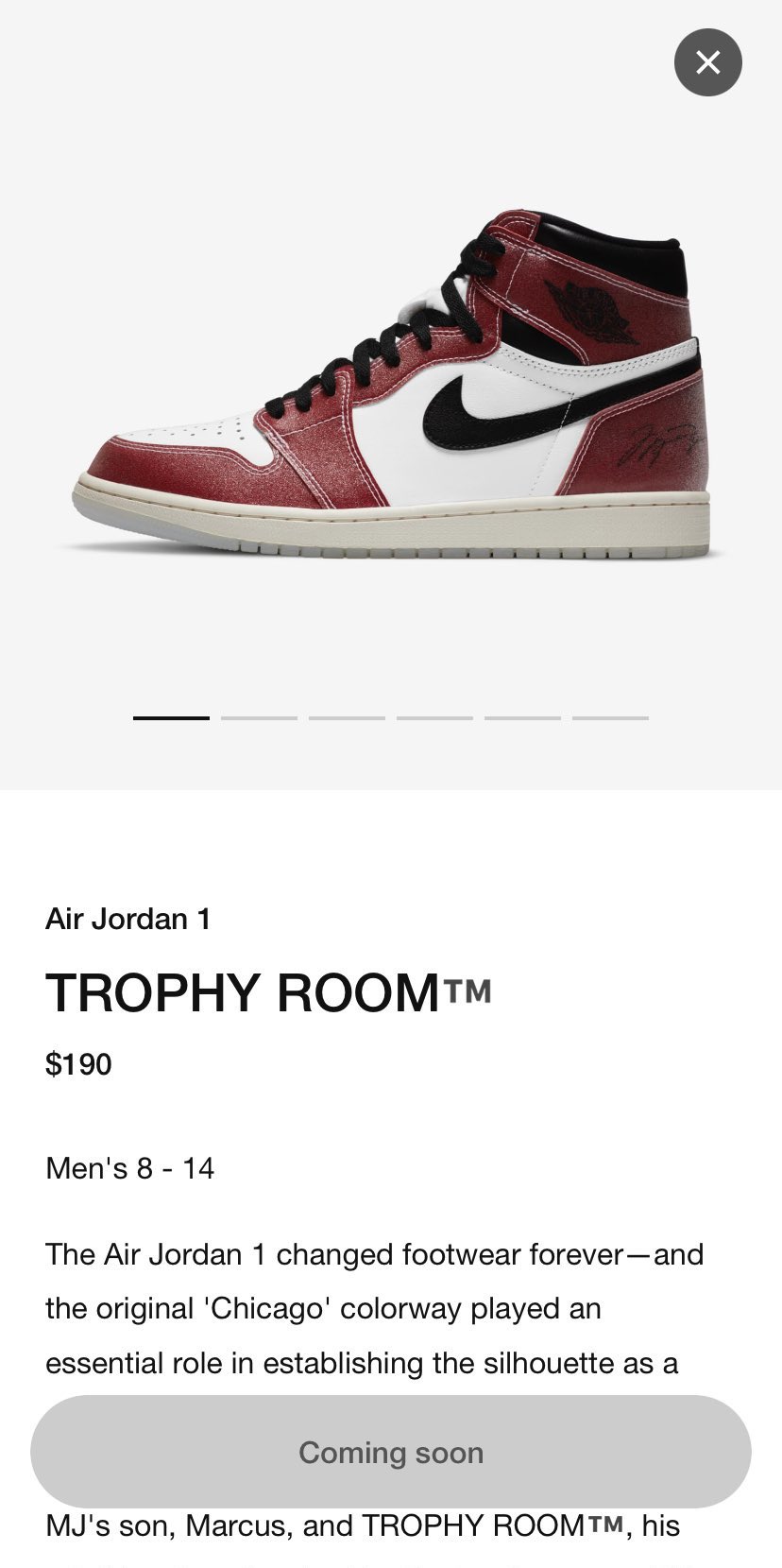 snkrs trophy room
