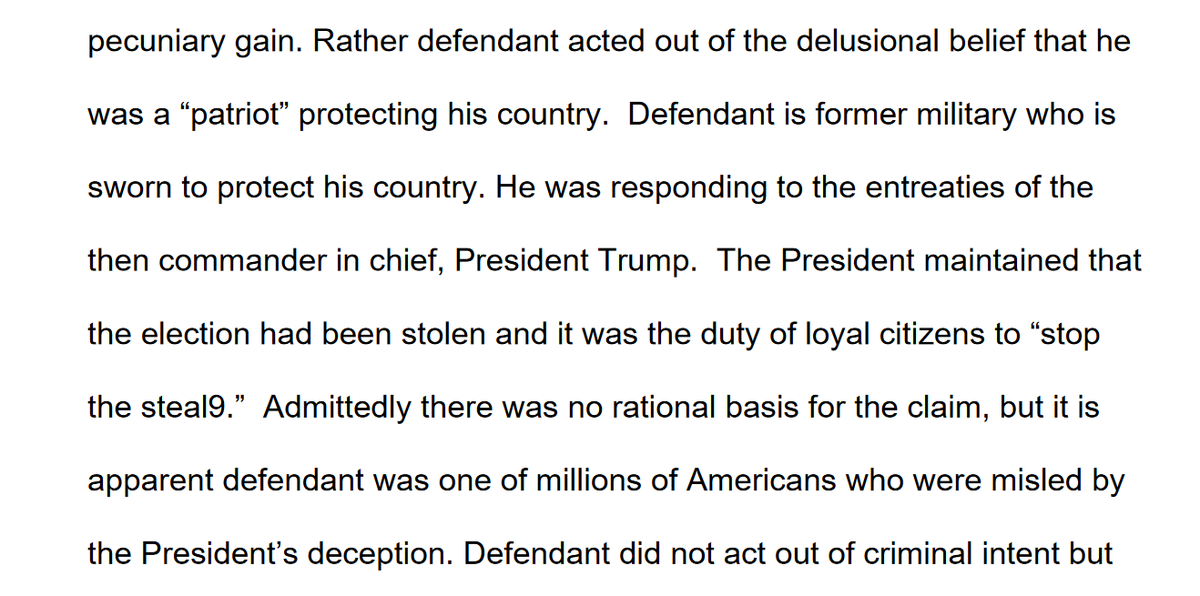 Add Proud Boy Dominic Pezzola to the list of Capitol riot defendants who now blame Trump for their actions."Defendant is former military who is sworn to protect his country. He was responding to the entreaties of the then commander in chief, President Trump."