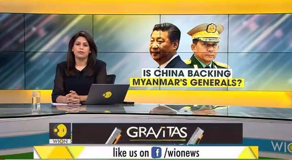Please, today five flights from China arrived in Myanmar. China authorities said that those flight carried seafood. 
#WhatsHappeningInMyanmar 
#ChinaSetupFirewallforJunta