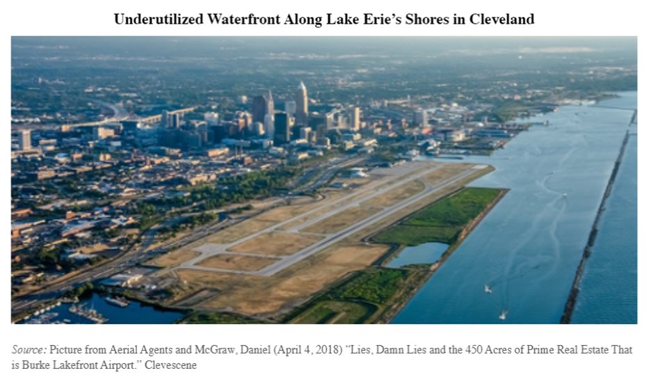 ... Or parks. "Ohio ranks 42nd in total acres of state and federal parks per capita" And has miles of shoreline that is underutilized at best 5/n
