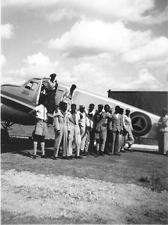 Eventually, Robinson became commander of the Ethiopian Air Force.