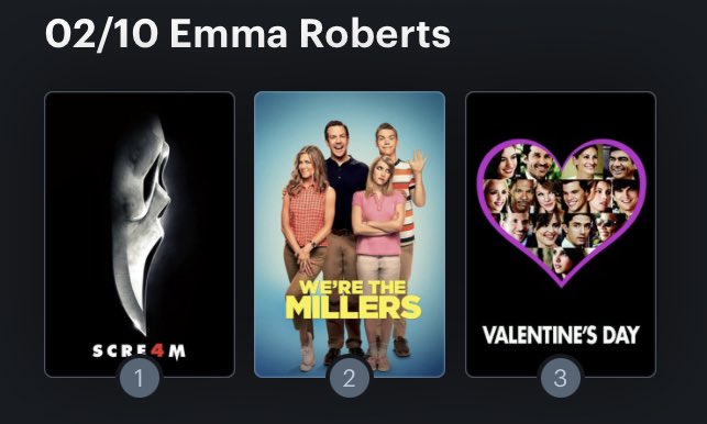 Hoy cumple años Emma Roberts (30) Happy birthday Aquí mi miniRanking: 