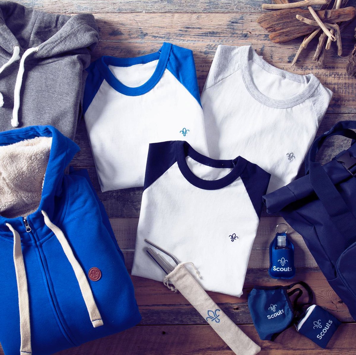 New in: check out the Scouts Spring-Summer casual clothing range.
It's perfect for treks outside or cosy nights in 👕 Get comfy with this new range now. 
👆 bit.ly/3cX2JaH 
#supportscouts
