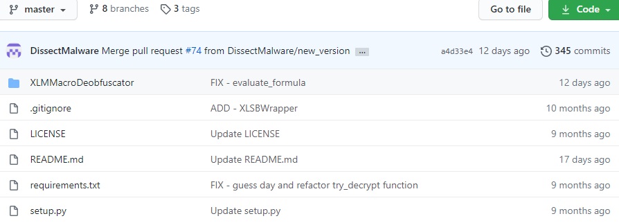 ptracesecurity's tweet image. Extract and Deobfuscate XLM macros (a.k.a Excel 4.0 Macros) github.com/DissectMalware… #Deobfuscation #MacroAnalysis #ExcelMacro #Malware #Infosec