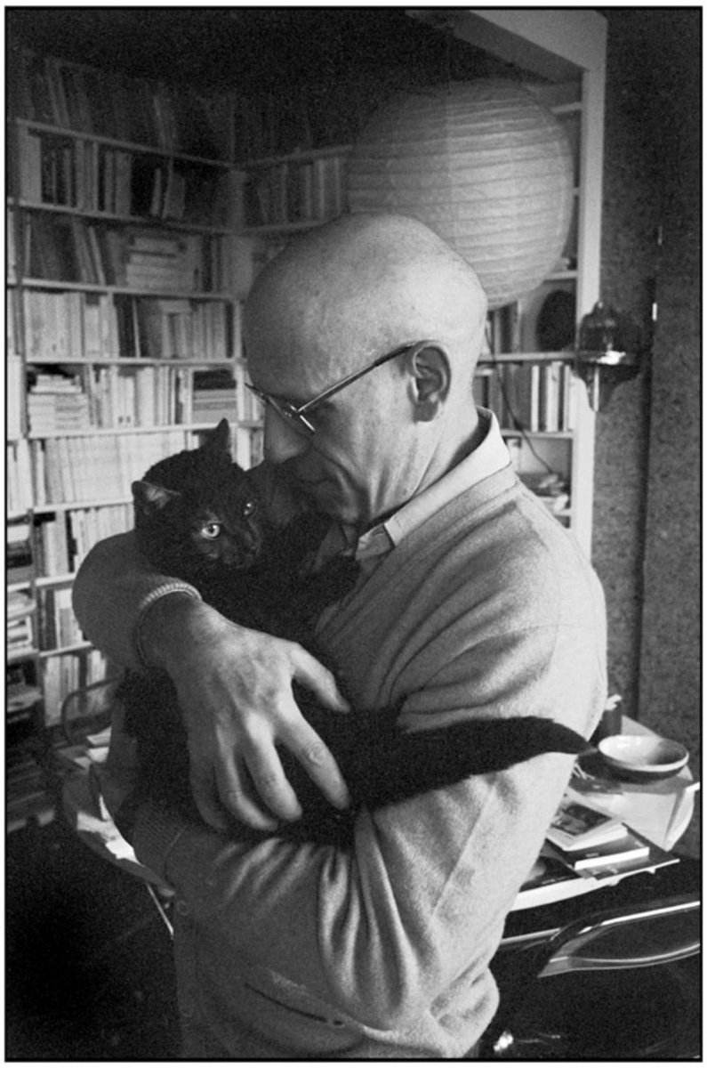 Everyone's favourite, Foucault with this angry puss