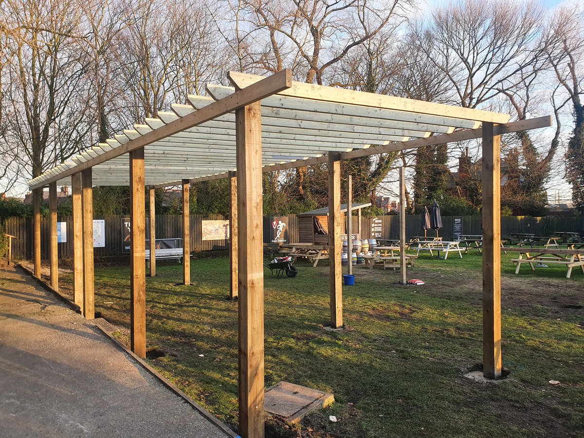 northernpromise's tweet photo. Day 3
Beer garden works ...
Coming back stronger 💪
#thegerard #sthelens #beergarden #lockdown3 #yourpub #ourcommunity https://t.co/scPURiig1K