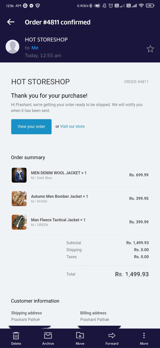 PrashantRajP7's tweet photo. Profile which is doing this things.
This are the mail response. https://t.co/C5Qe0dHFZX
