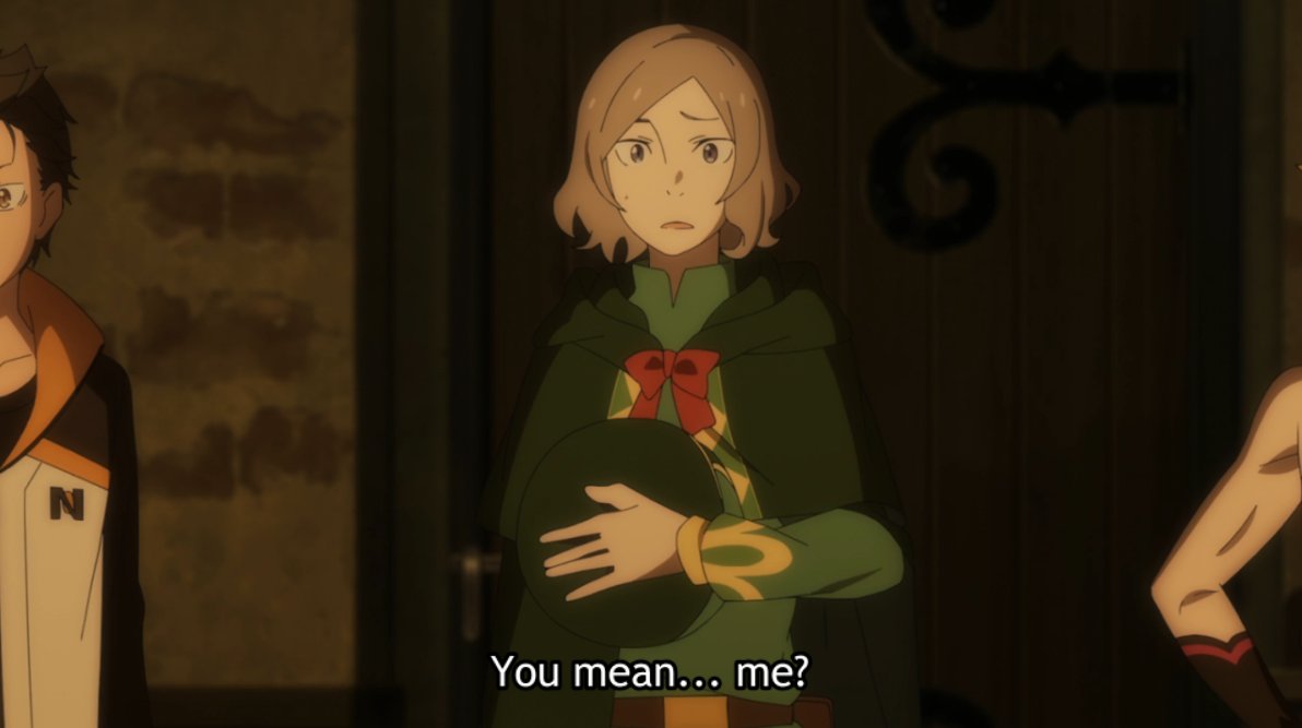 Now my favorite part to talk about in both episodes, and a little bit of speculation! I'll probably write a whole thread about it later but I'll keep it brief here.What I'm going to touch upon now is Otto's role in the story, Roswaal's Gospel and Rem's role, too.