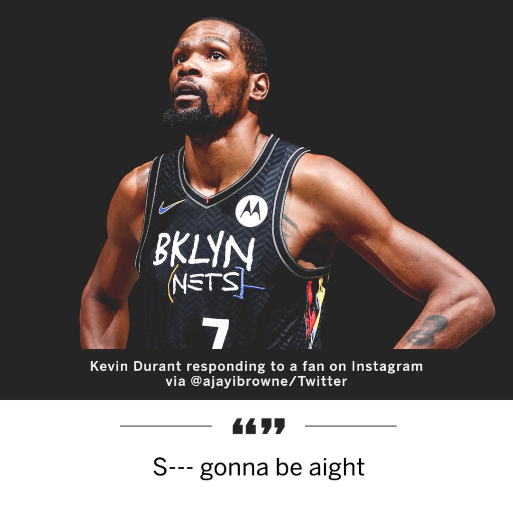 ESPNNBA's tweet photo. .@KDTrey5 says R-E-L-A-X 💸 https://t.co/vQrG27EkZt