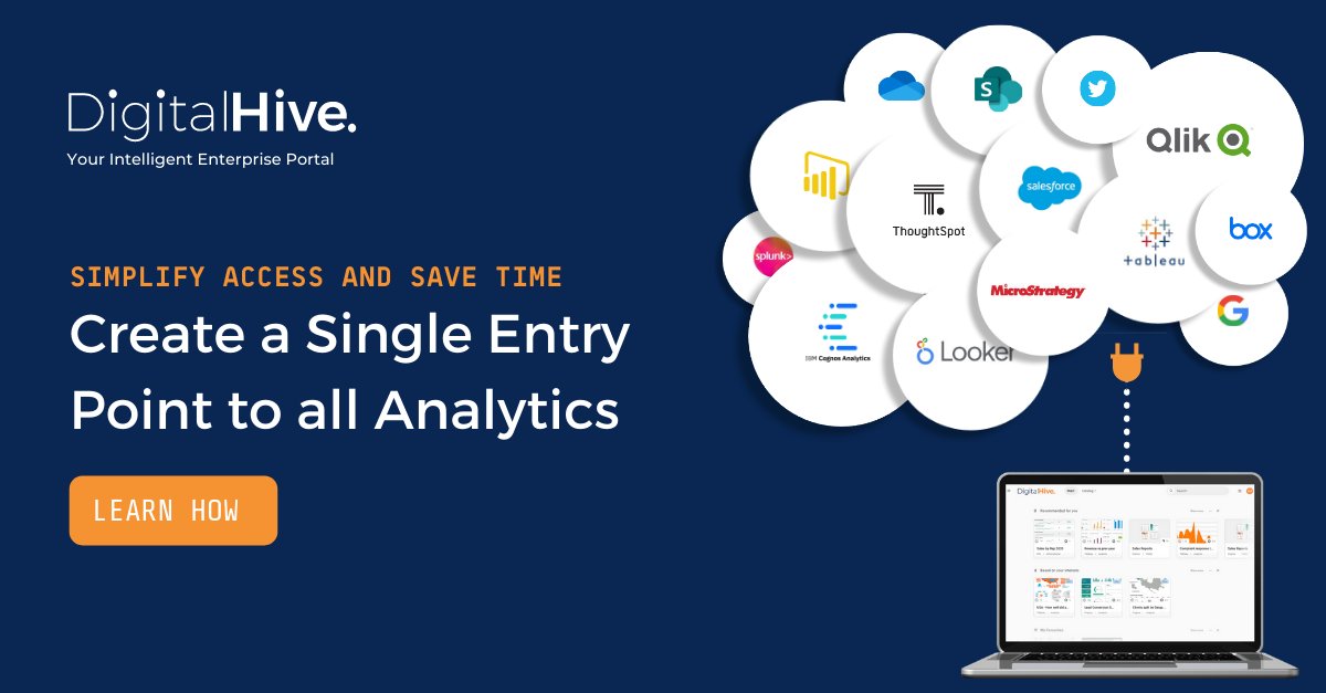 Bring all of your #analytics and #BI together in a single #enterpriseportal. Login once and access everything. Make the user experience, seamless and simple. Learn more!#analyticsportal #multiplesystems #userexperience #productivityhttp://bit.ly/3jCO6dJ
