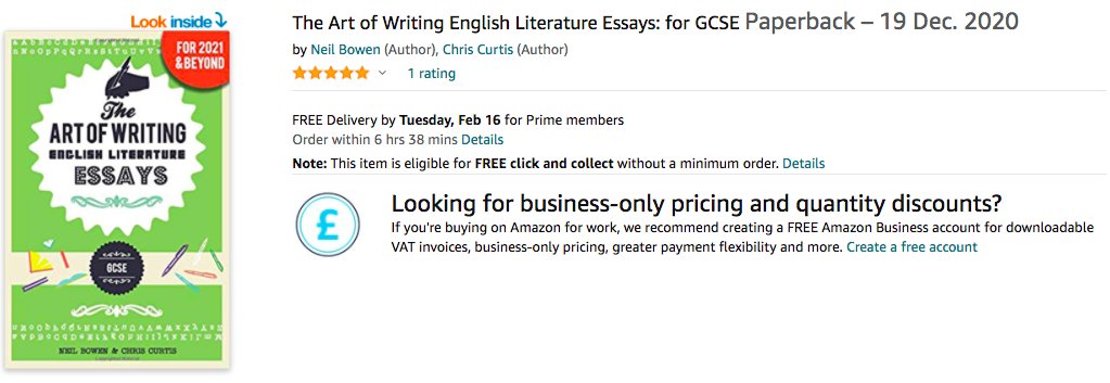 neilbowen3's tweet photo. #peripeteia
@Team_English1 
@Xris32 @EduBookChatUK
@AlwaysLearnWeb 
@matthewmoor3
@Kathrine_28
@LittleRhiRhi_
@MissBEnglishNQT

Hurrah! First rating. I have a couple more proof copies to give away. RT for a chance to win one. https://t.co/eN4O2krs8u