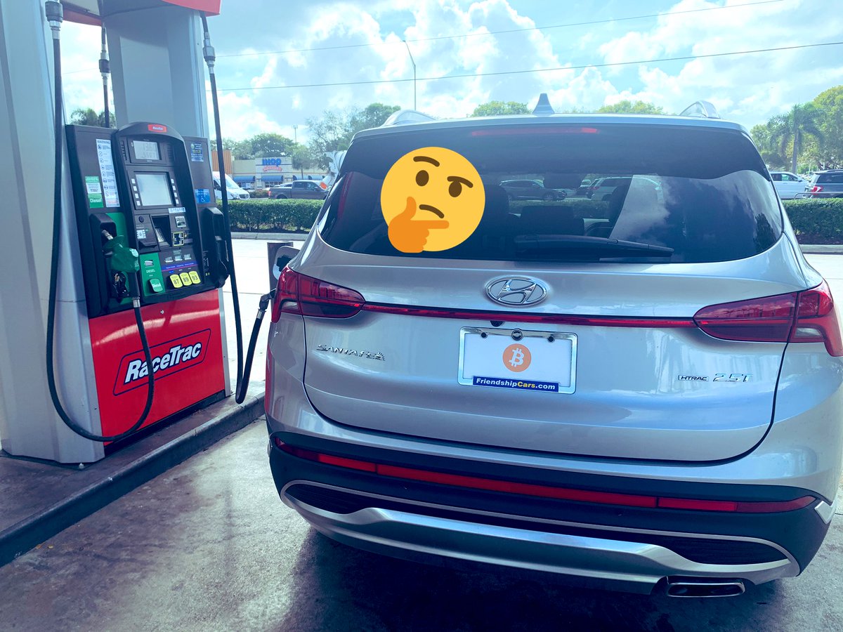 RedKatLife's tweet photo. Hmm ๐ค weโve got the #cryptovan but now what to name the SantaFe
Plus we will need new decals too! ๐
#cryptocurrency #bitcoin https://t.co/vPiWJA3g36