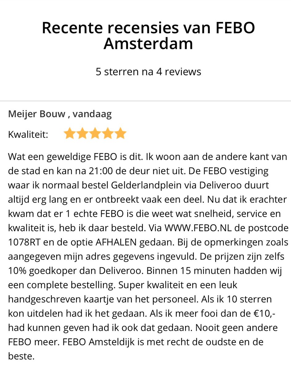 FEBO Amsteldijk tweet media