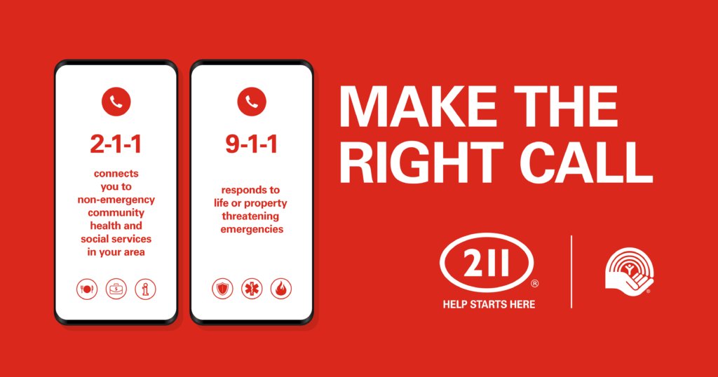 NiagaraEMS's tweet photo. Now more than ever, it’s important to know how to #MakeTheRightCall

911: Connects you to Police, Fire, Paramedics
211: Connects you to government and community-based social services and programs 

#HelpStartsHere #211DayCanada @211Ontario https://t.co/wgaqu9IuS9
