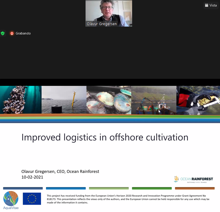 aquavitaeEU's tweet photo. Thanks to all members of the global #seaweed community that participated today in the @aquavitaeEU workshop on #offshore #macroalgae cultivation. 100+ comments in the chat, that's interest! Stay tuned for the recording and summary. 

👏@ORainforest @OlavurG @UrdBak https://t.co/fjqXqfQkg0