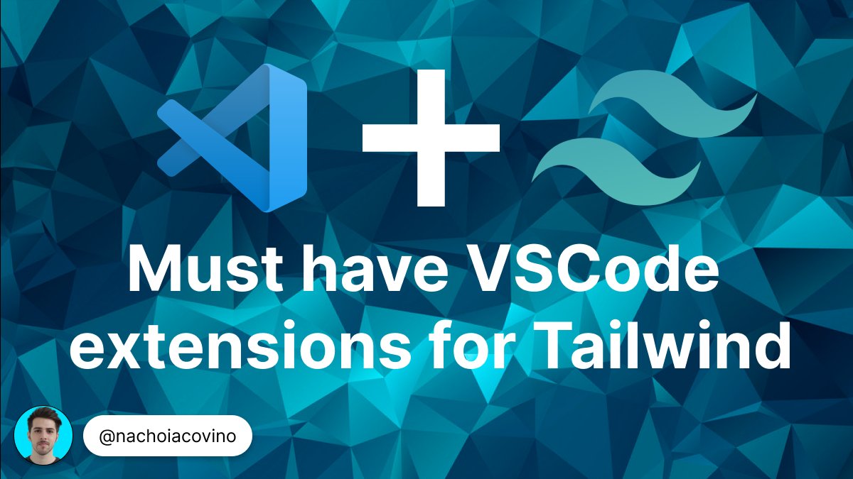 Must have VSCode extensions for Tailwind CSS If you want to use Tailwind CSS in your projects, these are some  @code extensions that you need to have!Small thread 