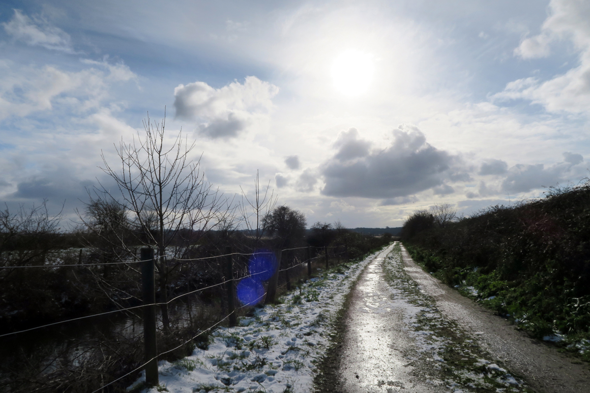 iantokelove's tweet photo. Frozen flats at #Crossness Nature Reserve & at Burt’s Wharf. The latter was once a busy tar works, now razed, swamped & awaiting industrial reuse #Belevedere #RemoteLondon https://t.co/YvfJYYRaf2