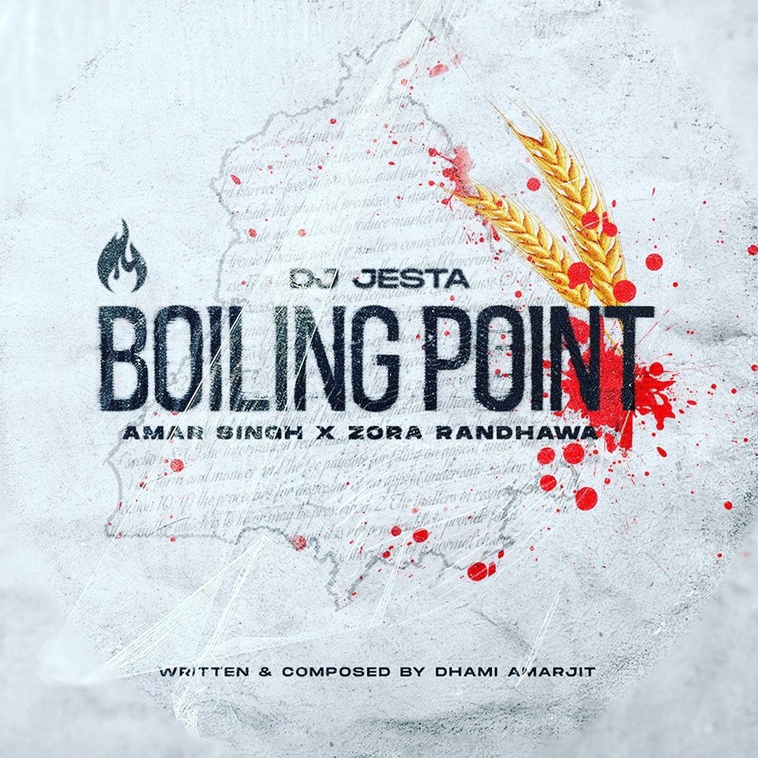 Revolution Records (@revolutionrcrds) on Twitter photo Releasing this Friday Feb 12th...
Boiling Point
Artist: As Amar & Zora Randhawa
Music: Dj Jesta
Lyrics: Dhami Amarjit
Artwork: Dj Juggy
Label: Revolution Records
#FarmersProtest #KisanAndolan
#FreeDeepSidhu
<a href="/OhDhami/">DHAMI AMARJIT</a> <a href="/ZoraWorldwide/">Zora Randhawa</a> <a href="/dj_jesta_01/">DJ Jesta (Jaskurn Gosal)</a> <a href="/officialdjjuggy/">DJ Juggy</a> <a href="/ChannelPunjabi/">Channel Punjabi TV</a> Releasing this Friday Feb 12th...
Boiling Point
Artist: As Amar & Zora Randhawa
Music: Dj Jesta
Lyrics: Dhami Amarjit
Artwork: Dj Juggy
Label: Revolution Records
#FarmersProtest #KisanAndolan
#FreeDeepSidhu
<a href="/OhDhami/">DHAMI AMARJIT</a> <a href="/ZoraWorldwide/">Zora Randhawa</a> <a href="/dj_jesta_01/">DJ Jesta (Jaskurn Gosal)</a> <a href="/officialdjjuggy/">DJ Juggy</a> <a href="/ChannelPunjabi/">Channel Punjabi TV</a>