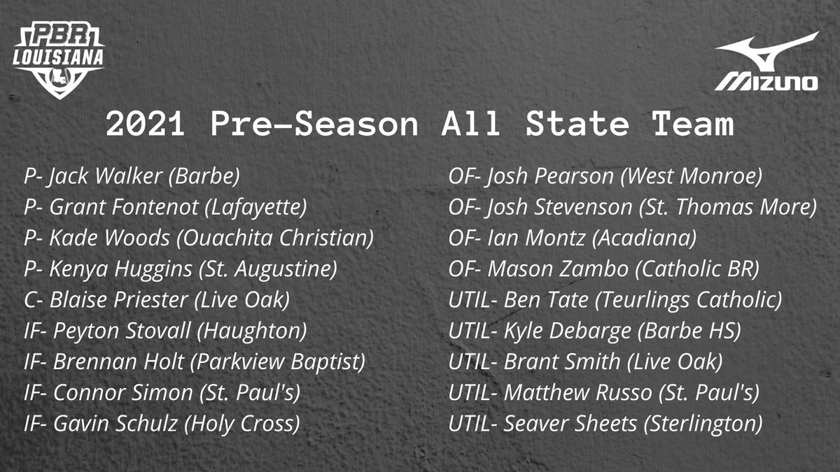Prep Baseball Louisiana tweet media
