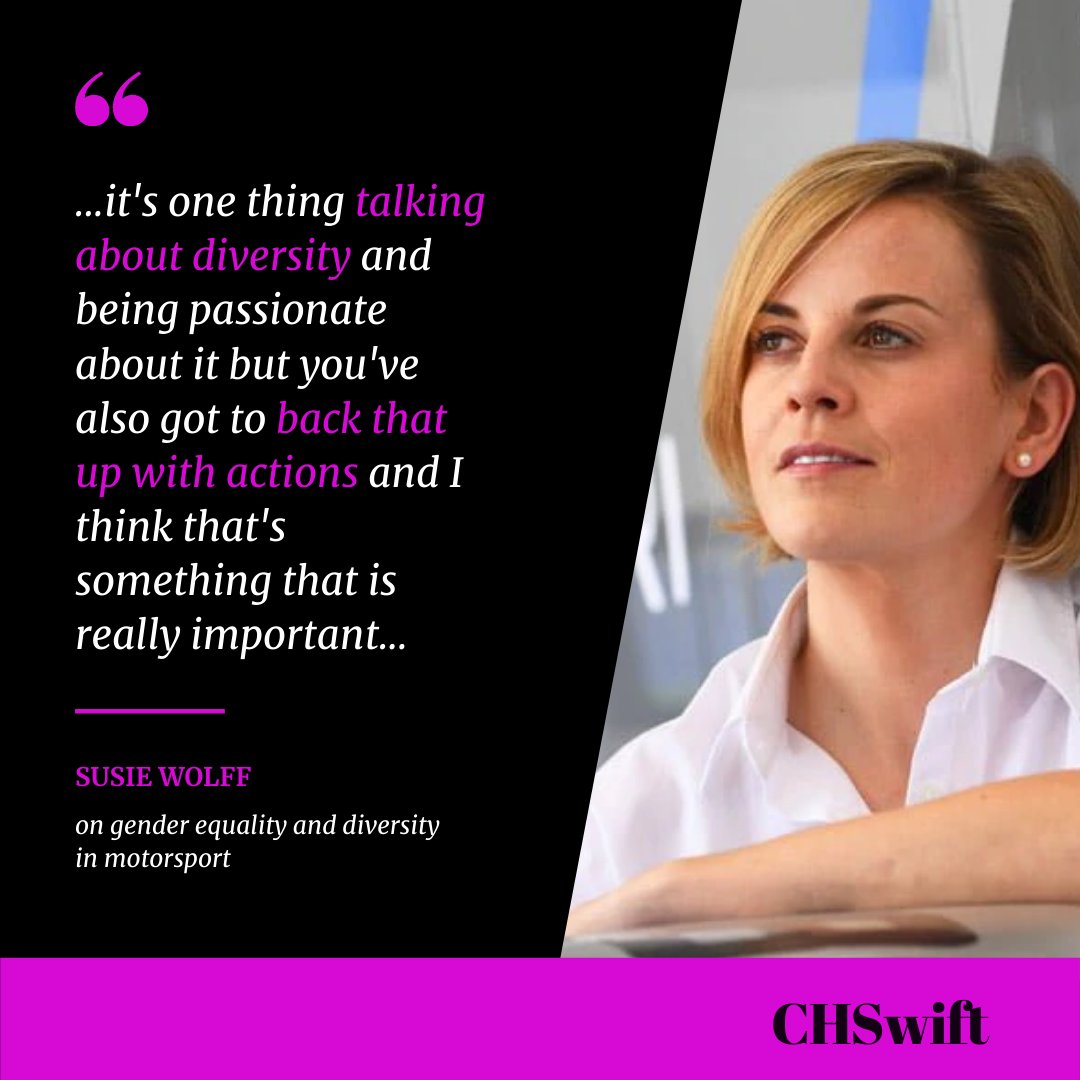CHSwift_'s tweet image. Here&apos;s a preview of our chat with @Susie_Wolff! We&apos;re so grateful for this opportunity to talk to Susie about gender equality and her career in motorsport!

We&apos;ll be posting the full interview with Susie soon so keep your eyes peeled!🙌

#WomenInScience #WomenInSTEM #F1 #FormulaE
