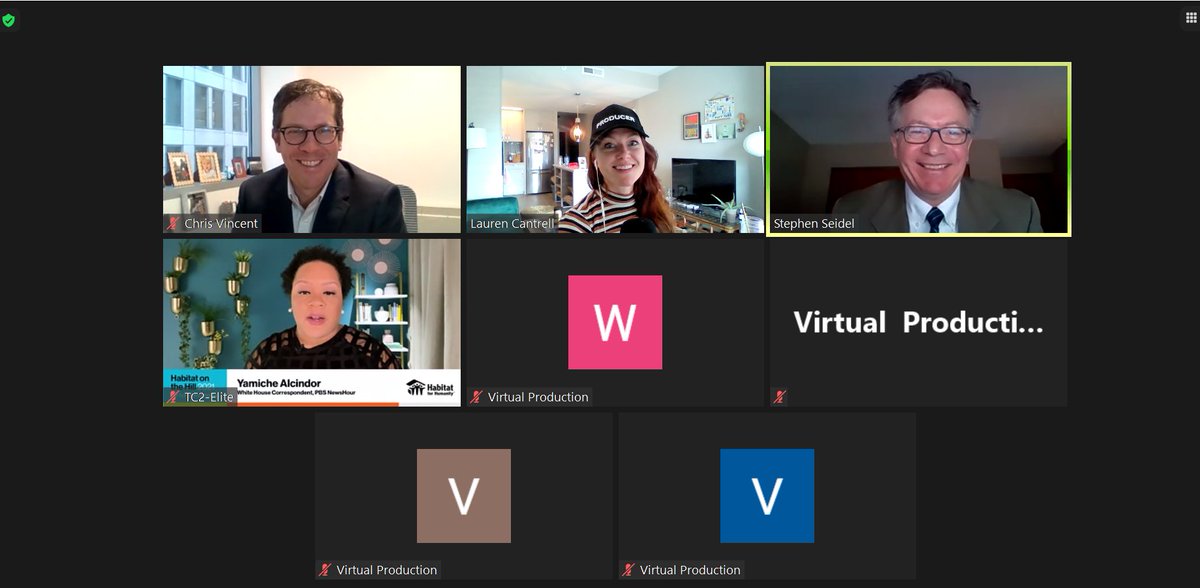 LaurenBCantrell's tweet image. Backstage at #HabitatontheHill Studios with @stephen_seidel and @cg_v as @NewsHour White House Correspondent and @NABJ Journalist of the Year, @Yamiche shares her remarks.