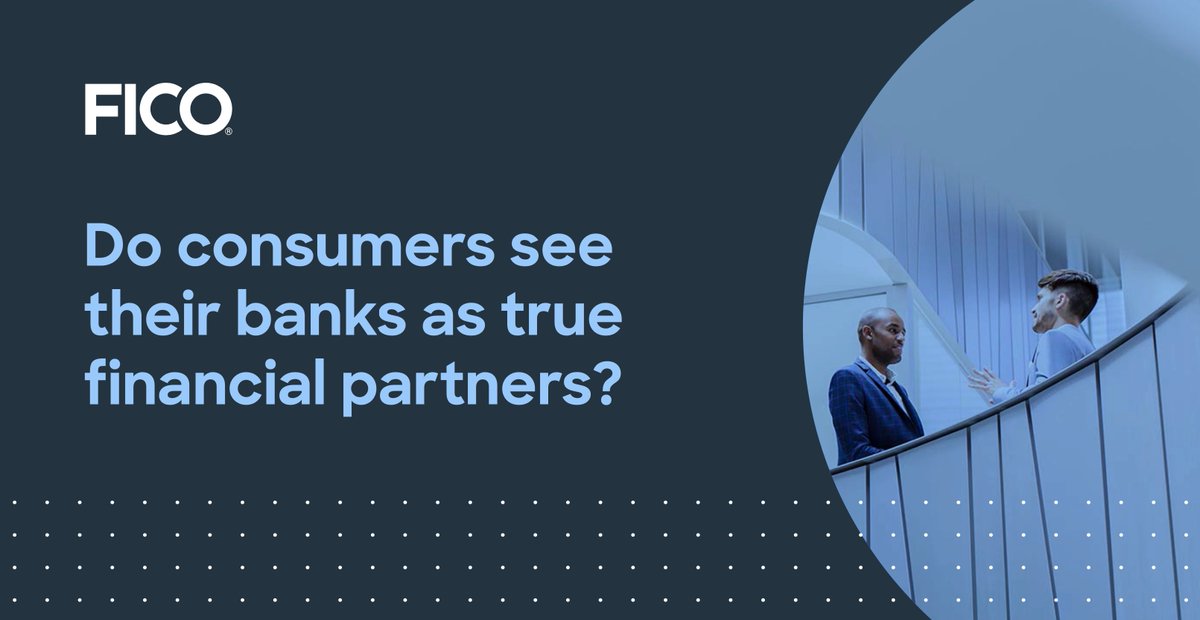 FICO (Fair Isaac) (@fico_corp) on Twitter photo .@FICO with <a href="/CstoneAdvisors/">Cornerstone Advisors</a> + <a href="/NonfictionHQ/">Nonfiction Research</a> commissioned 2 research reports focused on better understanding the holistic financial needs of US #banking consumers. Learn what these reports uncovered & access the reports here: bit.ly/3aTZPRq
#customersatisfaction .@FICO with <a href="/CstoneAdvisors/">Cornerstone Advisors</a> + <a href="/NonfictionHQ/">Nonfiction Research</a> commissioned 2 research reports focused on better understanding the holistic financial needs of US #banking consumers. Learn what these reports uncovered & access the reports here: bit.ly/3aTZPRq
#customersatisfaction