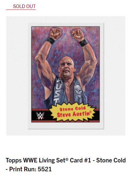 Print runs for the 1st week of #WWELiving

#1 Stone Cold Steve Austin - 5,521
#2 Trish Stratus - 3,546 https://t.co/ZbqLlosiGU