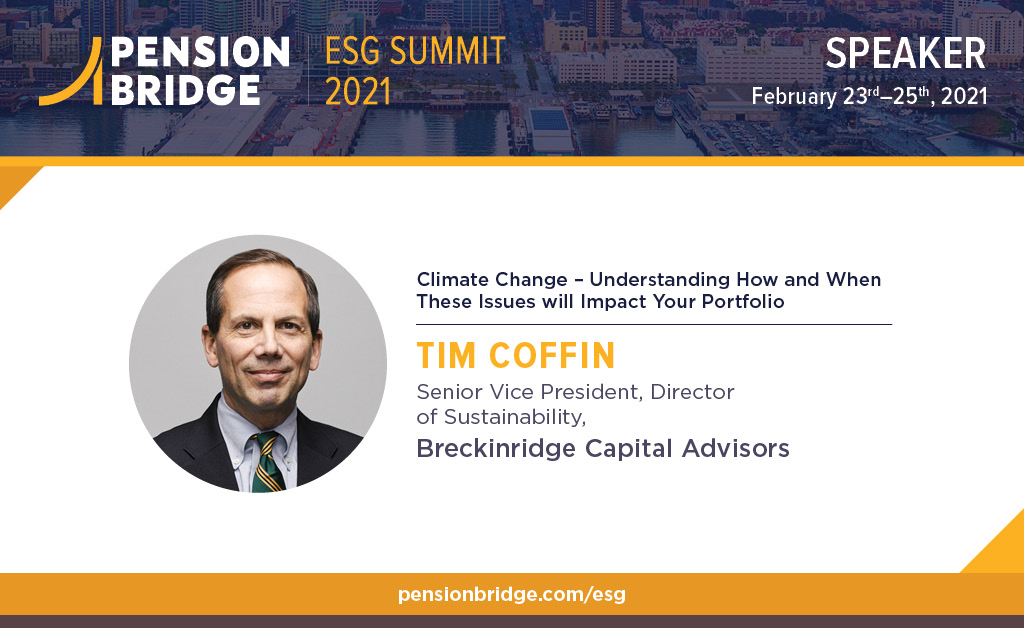 BreckCap's tweet image. The Pension Bridge Virtual ESG Summit 2021 will cover #climate change, corporate governance, diversity and inclusion, impact investing and more. We are excited to be a sponsor and speaker at this year’s virtual event. Register here: ow.ly/6jBP50DpybW   #ESG #DEI