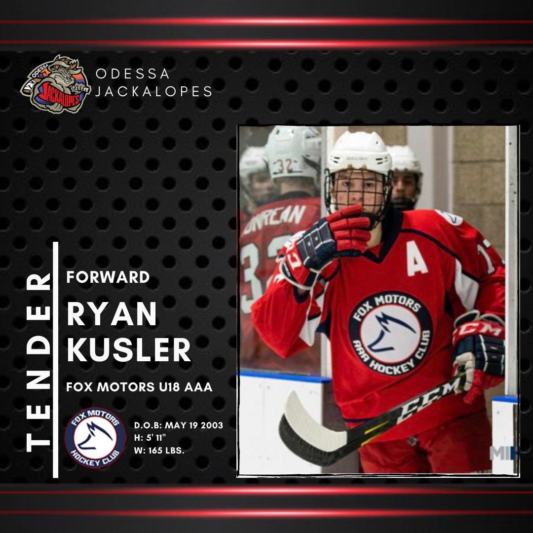 NEWS: The Odessa Jackalopes announce they have tendered forwards Ryan Kelly and Ryan Kusler for the 2021-22 season. 
Read more here ➡️ jackalopes.org/jackalopes-sig…