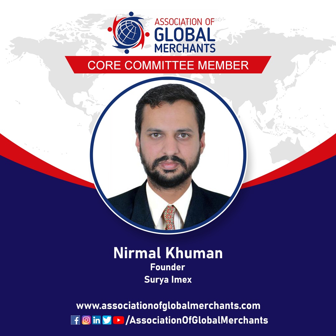 associationofg5's tweet photo. We Congratulate Nirmal Khuman For Being Core Committee Member.

We Express Our Gratitude For Your Leadership.

#associtionofglobalmerchants
#export #miami #import #florida #jamaica #shipping #logistics #usa #wholesale #doral #nigeria #worldwideshipping #ghana #uk #london https://t.co/uMprD8w6d6