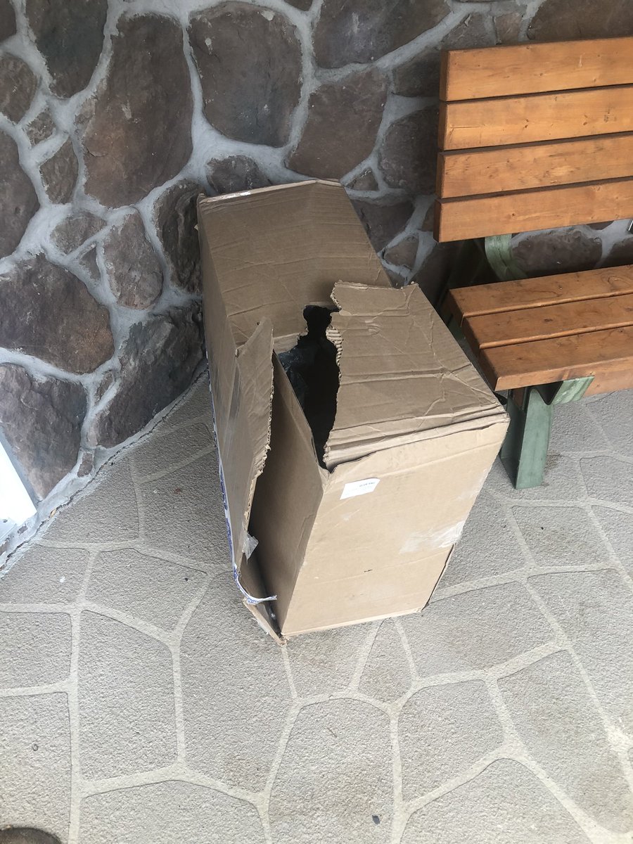 DCarpenter29's tweet image. Wow @FedEx @FedExHelp this is how we deliver packages now?
